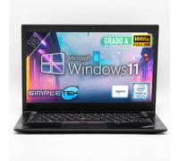 LENOVO T480s i5 NOTEBOOK TOUCH SCREEN WIN11 14" FHD 40GB 2TB PC PORTATILE