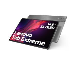 Lenovo Tab Extreme, Display 14.5" 3K - (Processore MediaTek Dimensity 9000, WI-FI 6E, RAM 12GB, Memoria 256GB, Android 13, Alluminio) - Storm Grey, Esclusiva Amazon Precision Pen 3