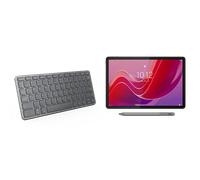 Lenovo Tab M11 11 4GB 128GB LTE + Pen & Keyboard Processore MediaTek Helio G88 2 GHz , Android 13 o versioni successive, 128 GB eMMC - BTBUNDLEIT51