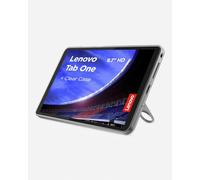 Lenovo Tablet Android Tab One | Display HD da 8,7 pollici | MediaTek Helio G85 | 4 GB di RAM | 64 GB | Wi-Fi 5 | Custodia trasparente