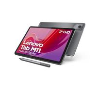 Lenovo Tablet Tab M11 | Touch screen WUXGA 11" | MediaTek Helio G88 | 8 GB di RAM | SSD 128 GB | Wi-Fi | Android 14 | Grigio | Con Pennino