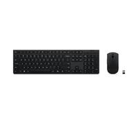 Lenovo Tastiera Ufficio Wireless Bluetooth con Mouse Incluso Grigio