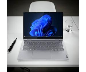 Lenovo ThinkBook 14 2-in-1 Gen 5 14 Intel Processore Intel® Core Ultra 7 255U E-core fino a 4,2 GHz P-core fino a 5,2 GHz, Windows 11 Pro 64, 512 GB SSD M.2 2242 PCIe Gen4 QLC - 21SQCTO1WWIT2