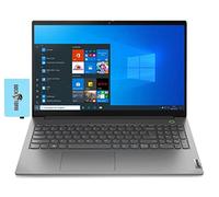 Lenovo ThinkBook 15 G3 ACL 15,6" FHD IPS Laptop (AMD Ryzen 5 5500U (Beats i7-1165G7), 6-Core, 8GB RAM, 256GB SSD, AMD Radeon, retroilluminato KB, WiFi 6, BT 5.2, HD Webcam, Win 10 Pro) con Hub