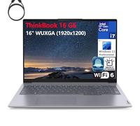 Lenovo ThinkBook 16 G6 16" FHD+ Computer portatile 16" Intel 14 core i7-13700H, 32 GB di RAM DDR5, SSD PCIe da 1 TB, WiFi 6, Bluetooth 5.2, tastiera retroilluminata, lettore di impronte digitali