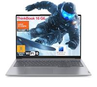 Lenovo ThinkBook 16 G6 16" FHD+ Laptop Computer, AMD 8-Core Ryzen 7 7730U (Beat i7-1360P), 64GB DDR4 RAM, 4TB PCIe SSD, WiFi 6, Bluetooth 5.3, Type-C 3.2, lettore di impronte digitali, Windows 11 Pro