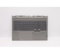 Lenovo ThinkBook 16p G2 ACH Tastiera Palmrest Top Cover Tedesco Grigio