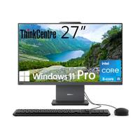 Lenovo ThinkCentre All-in-One Desktop PC 27" FHD IPS Intel Core i5-13420H 8-Core, 16 GB DDR5, SSD da 512 GB, Wi-Fi 6, USB-C, HDMI In/Out