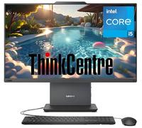 Lenovo ThinkCentre Computer All-in-one per la casa e l'azienda, display IPS FHD da 23,8", processore Intel Core i5-13420H, RAM DDR5 da 64 GB, SSD PCIe da 2 TB, Wi-Fi 6, webcam, USB-C, ingresso e