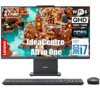 Lenovo ThinkCentre - Computer desktop touchscreen All-in-One da 27", Intel Core i7 di 13a generazione (10-Core, fino a 4,90 GHz), RAM da 64 GB, SSD da 2 TB, HDMI e RJ-45, Wi-Fi 6, Win 11 Pro