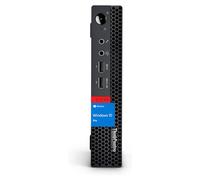 Lenovo ThinkCentre M625q Mini Form Factor Business Desktop, Processore AMD Dual-Core, 16GB RAM, SSD 1TB, Porte display, RJ-45, No Wi-Fi, Più porte USB, Windows 10 Pro, Nero