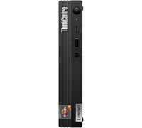 Lenovo ThinkCentre M75q Mini computer desktop aziendale, Ryzen 5 PRO 5650GE 3,4 GHz, 16 GB DDR4 RAM, SSD PCIe da 512 GB, Wi-Fi, HDMI, DP, supporto a 2 monitor 4K, tastiera e mouse con filo, Windows 11