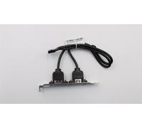 Lenovo Thinkstation P320 P330 2nd USB Posteriore Input / o 'Asse Shield 42Y8005