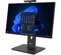 Lenovo ThinkCentre M90a Gen 6 13AT0006US - Computer All-in-One Intel Core Ultra 5 di seconda generazione 225-16 GB - SSD da 512 GB - Schermo touchscreen Full HD da 23,8" - Desktop - Nero