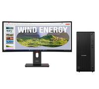 Lenovo ThinkCentre M90t G6 U5 16 512 + ThinkVision T34WD-40 34 UWQHD Docking Processore Intel® Core Ultra 5 225 E-core fino a 4,4 GHz P-core fino a 4,9 GHz, Windows 11 Pro 64, 512 GB SSD TLC Opal - M9