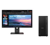 Lenovo ThinkCentre M90t G6 U7 16 512 + ThinkVision T27QD-40 27 QHD Docking Processore Intel® Core Ultra 7 265 vPro® E-core fino a 4,6 GHz P-core fino a 5,2 GHz, Windows 11 Pro 64, 512 GB SSD TLC Opal 