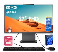 Lenovo ThinkCentre Neo 50a All-in-One Business Desktop, 27" FHD 100Hz Touchscreen, Intel Core i7-13620H, 32GB DDR5, 2TB SSD, Webcam, HDMI, Wi-Fi 6, Wired KB & M, Win 11 Pro, Adata Flash Drive Bundle