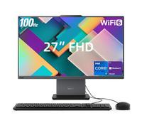 Lenovo ThinkCentre Neo 50a Business Computer all-in-one, display FHD da 27 pollici da 100 Hz, Intel Core i7-13620H, 32 GB DDR5 RAM, 1 TB SSD, webcam, HDMI, Type-C, Wi-Fi 6, tastiera e