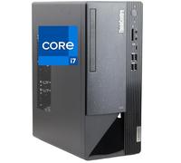 Lenovo ThinkCentre Neo 50T Gen 3 Tower Computer - Intel i7-12700K, 32GB Ram, 1TB NVMe SSD, DisplayPort, HDMI, VGA, DVD-RW, USB Type-C, lettore di schede, Wi-Fi, Bluetooth - Windows 11 Pro, Nero