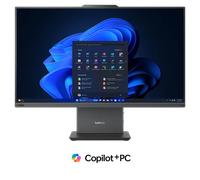 Lenovo ThinkCentre Neo 55a Gen 6 24? AMD AIO Processore AMD Ryzen AI 5 330 da 2 GHz fino a 4,5 GHz, Windows 11 Home 64, 256 GB SSD TLC Opal - 13F8CTO1WWIT1
