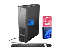Lenovo ThinkCentre Small Form Factor Business Desktop, Intel Core i7-13620H di 13a generazione, DDR5 da 32 GB, SSD da 1 TB, HDMI, VGA, Wi-Fi, KB e mouse cablati, Windows 11 Pro, bundle con unità flash