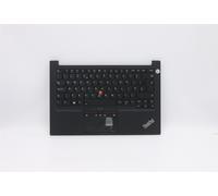 Lenovo THINKPAD E14 2 Tastiera Palmrest Top Cover Nero UK Backlit 5M10Z27384