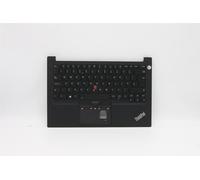 Lenovo THINKPAD E14 2 Tastiera Palmrest Top Cover Nero UK Backlit 5M11A35123