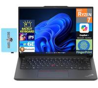 Lenovo Thinkpad E14 G6 Business Laptop 14" IPS WUXGA Display (AMD Ryzen 7 7735U, 32GB DDR5, 4TB PCIe SSD, AMD Radeon, Fingerprint, 2 Thunderbolt 4, WiFi 6E, Win 11 Pro) w/DKZ USB Port Expander