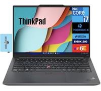 Lenovo ThinkPad E14 Gen 5 Business Laptop, Display IPS FHD+ da 14" (Intel i7-1355U (Beat Ryzen 7 7730U), 16 GB di RAM, SSD PCIe da 512 GB, Thunderbolt 4, WiFi 6E, webcam HD, Win 11 Pro) con hub USB
