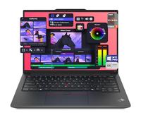Lenovo Thinkpad E14 Gen 6 Laptop AMD Ryzen 7 7735HS, 32 GB DDR5 RAM, 2 TB PCIe SSD, 14" WUXGA (1920 x 1200) IPS Display AMD Radeon 680M Graphics, layout della tastiera tedesca, Windows 11 Pro, nero