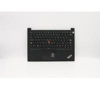 Lenovo THINKPAD E14 Tastiera Palmrest Coperchio Superiore Arabo Nero 5M10V17007