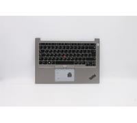 Lenovo THINKPAD E14 Tastiera Palmrest Top Cover Spagnolo Argento 5M10V17078