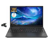 Lenovo ThinkPad E15 Gen 2 Business Laptop, visualizzazione FHD IPS da 15,6 pollici, Core i7-1165G7, Windows 10 Pro, 16 GB RAM 512 GB SSD, Kboard retroilluminato, Tech Deal USB