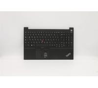 Lenovo THINKPAD E15 Gen 2 Tastiera Supporto per Polsi Top Cover Tedesco Nero