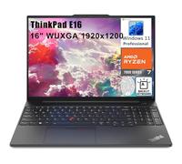Lenovo ThinkPad E16 16" FHD+ Business Laptop Computer, AMD Octa-Core Ryzen 7 7730U (Beat i7-1355U), 16GB DDR4 RAM, 512GB PCIe SSD, WiFi6, tastiera retroilluminata, lettore di impronte digitali,