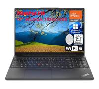 Lenovo ThinkPad E16 16" FHD+ Business Laptop Computer, AMD Octa-Core Ryzen 7 7730U (Beat i7-1355U), 24GB DDR4 RAM, 1TB PCIe SSD, WiFi 6, tastiera retroilluminata, lettore di impronte digitali, Windows