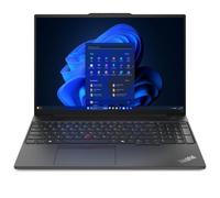 Lenovo ThinkPad E16 AMD Ryzen? 5 7535HS Computer portatile 40,6 cm [16] WUXGA 16 GB DDR5-SDRAM 256 GB SSD Wi-Fi 6E [802.11ax] Windows 11 Pro Inglese UK Nero (ThinkPad E16 G2) - Versione UK