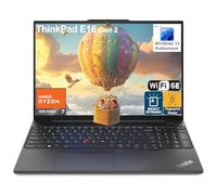 Lenovo ThinkPad E16 G2 Business Laptop Computer, 16" FHD+, AMD 8-Core Ryzen 7 7735HS (Beat i7-1360P), 32GB DDR5, 1TB PCIe SSD, WiFi 6E, lettore di impronte digitali, tastiera retroilluminata, Windows