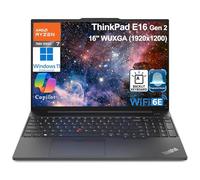 Lenovo ThinkPad E16 G2 Business Laptop Computer, 16GB DDR5 RAM, 1TB PCIe SSD, AMD 8-Core Ryzen 7 7735HS (Beat i7-1360P), 16" FHD+, WiFi 6E, Retroilluminato KB, Lettore di impronte digitali, Windows 11