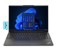 Lenovo ThinkPad E16 Gen 1 16" 60Hz IPS Laptop Business (AMD Ryzen 5 7530U 6-Core, 8GB RAM, 512GB PCIe SSD, AMD Radeon, impronta digitale, WiFi, Bluetooth, webcam, Ethernet LAN (RJ-45, Win 11 Pro)