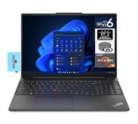 Lenovo ThinkPad E16 Gen 1 Business Laptop 16" WUXGA IPS Display 300 nit (AMD Ryzen 5 7530U 6-Core 2.00GHz, 40GB RAM, 2TB PCIe SSD, AMD Radeon, KYB retroilluminato, FP, WiFi 6, Win11Pro) con hub