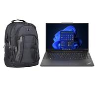 Lenovo ThinkPad E16 Gen 1 - Computer portatile domestico e aziendale (AMD Ryzen 5 7530U a 6 core, 40 GB di RAM, SSD PCIe da 512 GB, AMD Radeon, 16" 60 Hz Wide UXGA (1920 x 1200), impronte digitali,