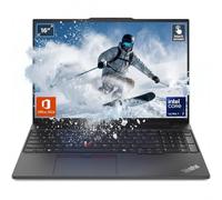 Lenovo ThinkPad E16 Gen 2 16" IPS WUXGA Touchscreen Laptop, Intel Ultra 7 155H 16-Core, 16GB DDR5 RAM, 512GB SSD, Win10 Pro, Thunderbolt 4, Wi-Fi 6, fotocamera HD, Office 2024 Professional Plus