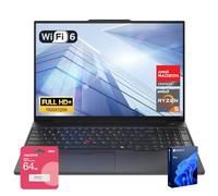 Lenovo ThinkPad E16 Gen 2 Business Laptop, 16" WUXGA, AMD Ryzen 5 7535U fino a 4,55 GHz, 32 GB DDR5 RAM, 1 TB SSD, impronte digitali, retroilluminato, HDMI, Wi-Fi 6, Win 11 Pro, Bundle con unità flash