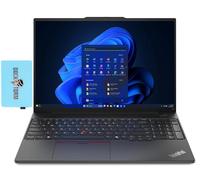 Lenovo ThinkPad E16 Gen 2 Business Laptop 16" WUXGA IPS Display 300 nit (AMD Ryzen 5 7535U 6-Core 2.90GHz, 16GB RAM, 512GB PCIe SSD, AMD Radeon, KYB retroilluminato, FP, WiFi 6, Win10Pro) con hub