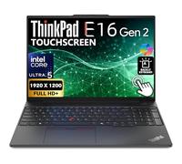 Lenovo ThinkPad E16 Gen 2 Touchscreen 16" FHD+ Display, Intel Ultra 5 125U, 32GB DDR5 RAM, 512GB SSD PCIe, FP, Tastiera retroilluminata, WiFi 6E + BT, RJ-45, Webcam HD, Win 11 Pro, AI Business Laptop