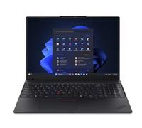 Lenovo ThinkPad E16 Gen 3 [AMD] AMD Ryzen? 7 250 Computer portatile 40,6 cm [16] WUXGA 16 GB DDR5-SDRAM 512 GB SSD Wi-Fi 6E [802.11ax] Windows 11 Pro Tedesco Nero (TP E16 G3 R7-250 16GB - 512GB SSD 1