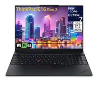 Lenovo ThinkPad E16 Gen 3 Business Laptop Computer, Intel 16-Core Ultra 7 255H (Beat i9-13900H), 64GB DDR5 RAM, 2TB PCIe SSD, 16" FHD+, WiFi 6E, tastiera retroilluminata, lettore di impronte digitali