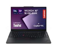 Lenovo ThinkPad E16 Gen 3 Notebook 16” WUXGA, Intel Core Ultra 5 226V, 16GB, SSD 512GB, Windows 11 Pro, Intel Arc A310V, per lavoro professionale