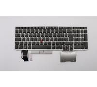 Lenovo THINKPAD E580 E590 Tastiera Ungheresi Argento 01YN635